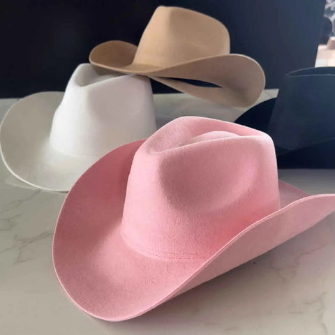 stiff brim hat